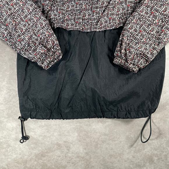 Vintage 90’s Women’s Nike Embroidered Pattern Full Zip Windbreaker Jacket - Picture 5 of 5